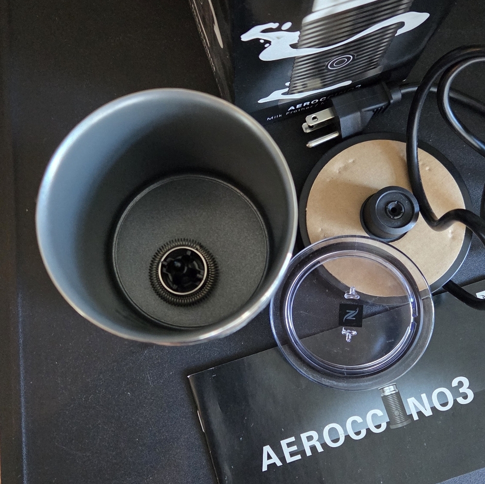 NIB Nespresso Aeroccino3 Milk Frother - Picture 6 of 8